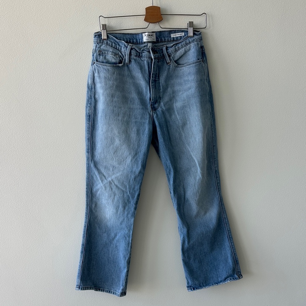 Frame Denim Light Blue Bootcut Jeans